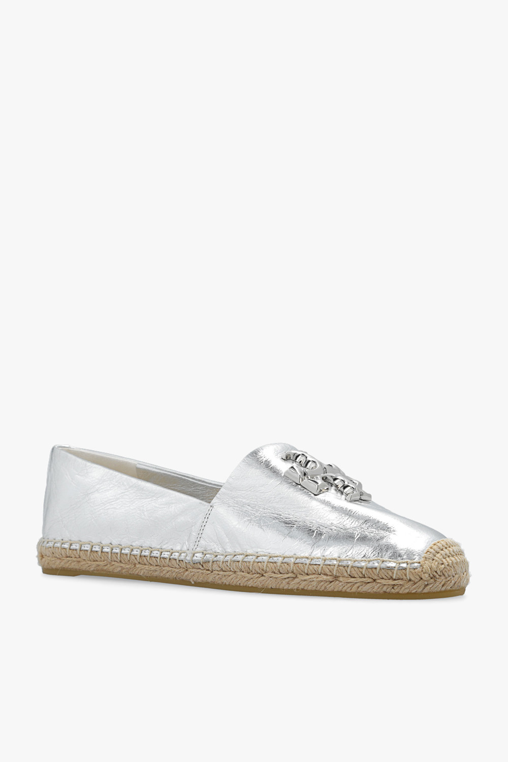SchaferandweinerShops France - Silver 'Eleanor' espadrilles